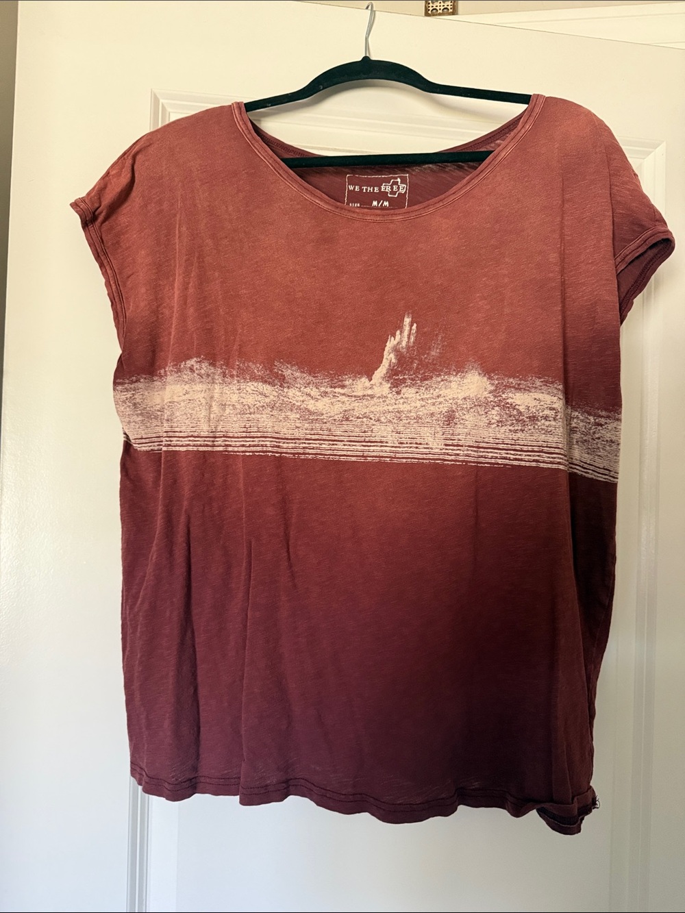 We The Free Rust Ombre Short Sleeve Graphic Tee
